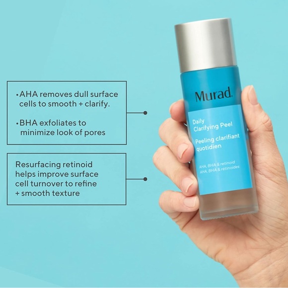 NIB Murad Daily Clarifying Peel AHA, BHA & Retinoid 3.2 Floz - Picture 4 of 6